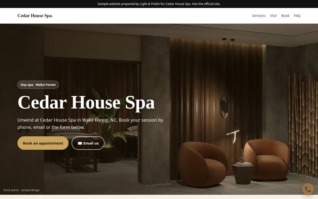 Our redesign demo